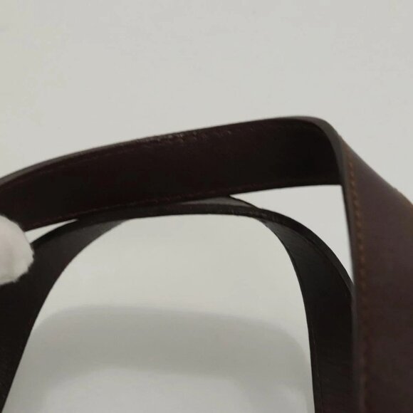 BURBERRY Nova Check Hand Bag PVC Beige Auth 121465 - Picture 9 of 16